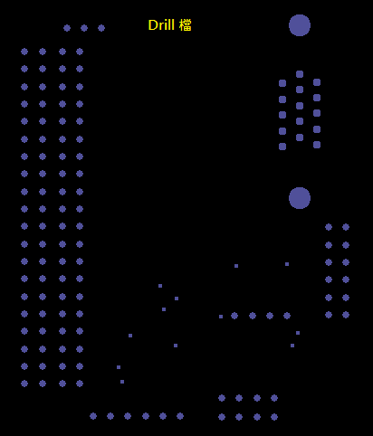 產(chǎn)生Drill File及 Map File 的Gerber 檔案，此會(huì)產(chǎn)生描述此PCB所用到的鉆孔的孔徑尺寸及鉆孔的座標(biāo)資訊。