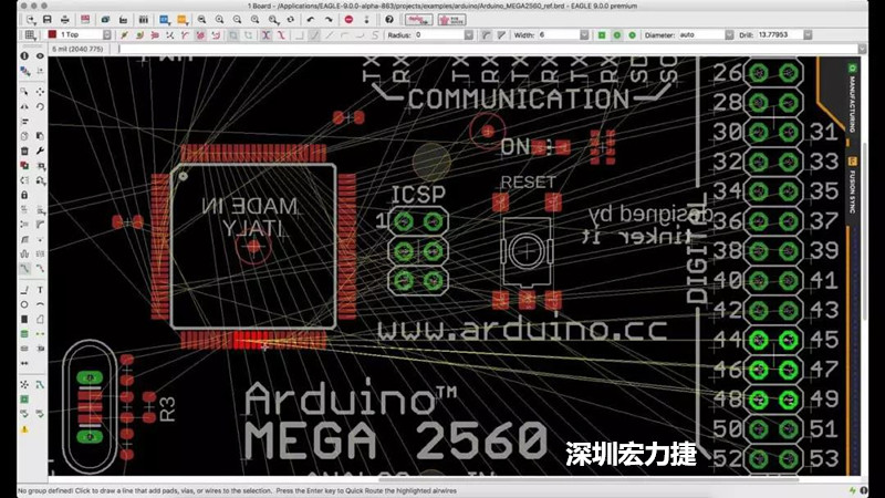 CadSoft EAGLE是一款專業(yè)的印刷電路板(PCB)設計軟件，低成本、便于使用、功能強大。